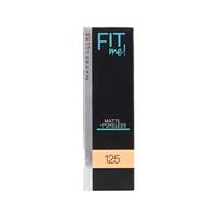 MAYBELLINE 美宝莲 FIT ME系列定制柔雾粉底液 #125自然偏粉 30ml