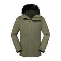 Columbia哥伦比亚三合一男24秋冬抓绒内胆防寒保暖夹克外套WE3321 397 S