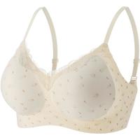 法式蕾丝小胸聚拢内衣女软支撑提拉防下垂无钢圈舒适纯欲风文胸罩
