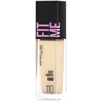 MAYBELLINE 美宝莲 FIT ME系列定制柔雾粉底液 #120自然偏白 30ml