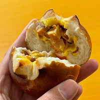 鲜京采 芝士香肠碱水球面包 80g/枚