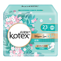 kotex/高洁丝 瞬吸防漏 卫生巾  23cm*12片 230mm