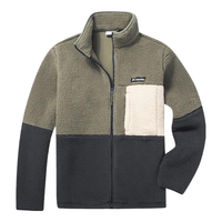 Columbia哥伦比亚户外男女同款撞色拼接抓绒衣保暖外套AE0790 398(24年) XL(185/104A)