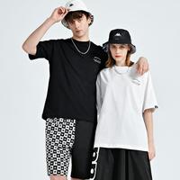 限尺码：卡帕 情侣男女棋盘格运动休闲短袖
