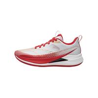 LI-NING/李宁 高回弹 儿童跑步鞋 标准白/亮霓虹-7 36