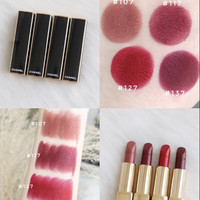 香奈儿（Chanel） 口红礼盒套装唇膏3.5g 圣诞金边口红107#