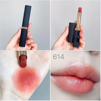 欧莱雅（LOREAL）欧莱雅粗管口红唇釉礼盒唇膏哑光666开挂红160小妖金新年女生 欧莱雅纷泽细管唇霜黑管细管614#