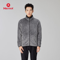 土拨鼠（Marmot）巴尔米抓绒夹克 男女款外套秋冬户外运动徒步登山 Balmy Fleece 黑色-