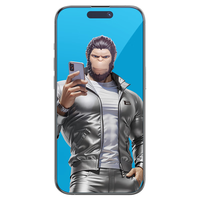 蓝猩先生 适用苹果16pro手机膜套装iPhone16pro高清手机膜+蓝宝石镜头膜