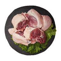 蒙豚 有机草原黑猪 肘子块 600g 散养1年 土猪肉 生鲜 冷冻 食材