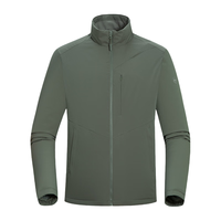 诺诗兰24秋冬男士立领棉服基础款百搭防泼水保暖外套男NPJET5562E 螺青色   190/XXXL