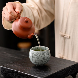 豪峰2026五大名窑茶杯整套茶具套装退休毕业季新年 1号【五大名窑茶杯】礼盒装