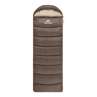 Naturehike挪客睡袋成人大人户外冬季加厚保暖棉睡袋露营野营睡袋双人睡袋 【