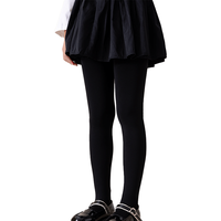 笛莎 巨厚加绒打底裤女童连裤袜儿童白色舞蹈袜冬季加厚保暖可外穿裤子