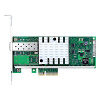 火蓝（Hoodblue）万兆网卡10Gbps单光口SFP+网卡服务器高速网卡PCIe兼容NAS万兆光纤网卡HBE10G5-F1