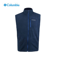 哥伦比亚哥伦比亚抓绒马甲男秋冬户外休闲保暖通勤纯色抓绒衣背心 467 L