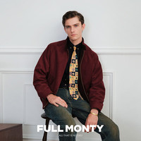 Full Monty/孚芒 仿麂皮哈灵顿G9男士夹克