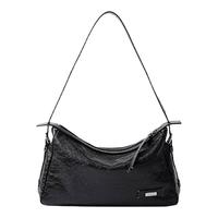 Fion/菲安妮女包真皮腋下包2025通勤高级小众单肩斜挎枕头包