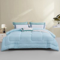 馨而乐 富安娜出品 馨而乐纤维被子冬被加厚保暖棉被芯春秋单人宿舍四季