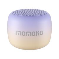 momoho 蓝牙小音响大音量迷你便携音箱小型可插卡户外跑步运动瑜伽白噪音学习随身听力播放器 浪漫紫鸢 标配(音箱+挂绳）