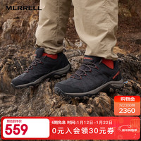 MERRELL Accentor 3 Sport Gtx 男子徒步鞋 J036741-GTX 黑桔色 43