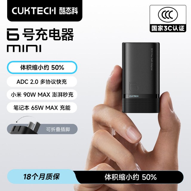 19日10点：酷态科 6号充电器 mini
