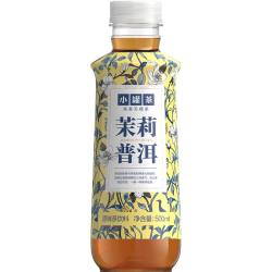 小罐茶 茉莉普洱500ml*15瓶整箱装0糖0脂0卡茶饮料