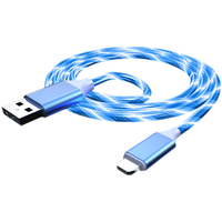  巴蒂尼 三合一 数据线  七彩 Type-C USB-A PVC