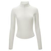 蕉下速干运动塑身衣女半拉链t恤修身塑形运动跑步服长袖上衣