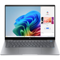 HP/惠普 OmniBook X 人工智能 笔记本电脑 Snapdragon X Elite 集成显卡 2240*1400 银色 120Hz 16GB 1TB