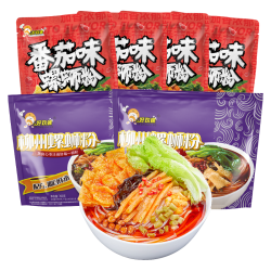 好欢螺 螺蛳粉经典原味+小龙虾味组合装 300g×2袋+225g×4袋