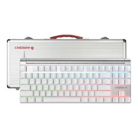 CHERRY 樱桃 MX BOARD 8.0 87键 有线机械键盘 白色 白光 红轴