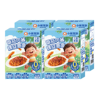 Bear Coming 番茄肉酱意面 儿童螺旋扭扭贝壳意面速食意大利面 螺旋意面 140g*4盒