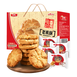 正航 桃酥饼干 醇香原味 800g