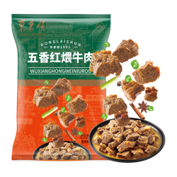 东来顺 红烧牛肉开袋即食熟食五香北京特产中华清真200g 五香红煨牛肉200g