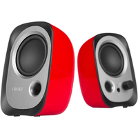 EDIFIER 漫步者 R12U 2.0声道 桌面 多媒体音箱 红色