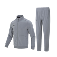 安德玛 针织外套装休闲运动套装男款23600304-014 裤子