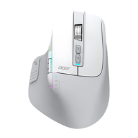  acer/宏碁 可自定义程 无线蓝牙鼠标  双拼Pro版-灰白（3220-8000DPI）