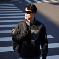 SANFO PLUS 猎影polartec 男子立领抓绒夹克