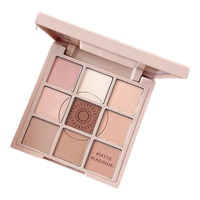 Holika Holika韩国holika九色眼影盘实用婆婆长辈 01holika棕色燕麦盘-黛西