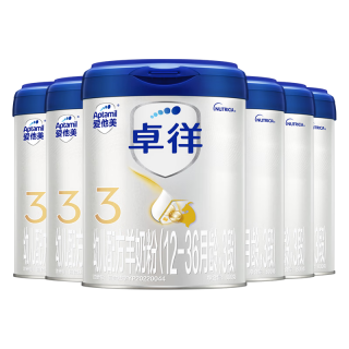爱他美 婴儿羊奶粉3段卓徉幼儿配方奶粉800g 12-36个月 6罐装
