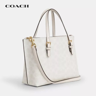 COACH 女包 Mollie 25 手拎斜挎单肩包托特包 CV965 IMXU5 生日礼物