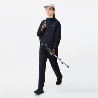 HELLY HANSEN 哈雷汉森 男女款无束缚抓绒保暖软壳衣 黑色 S