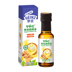 亨氏 有机核桃油辅食用油100ml佐餐凉拌油宝宝辅食36个月以上适用