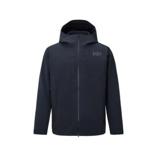 HELLY HANSEN 哈雷汉森 男女款无束缚抓绒保暖软壳衣 黑色 S
