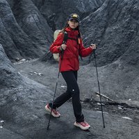 SCALER思凯乐户外软壳裤男女秋冬加绒防风摇粒绒运动徒步登山长裤 【女款】黑色 高阶立裁修身版型 XL
