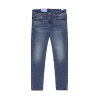 Levi's 男士蓝色休闲直筒牛仔裤