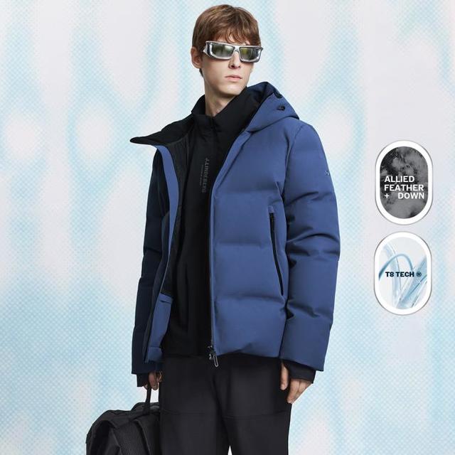 J.Lindeberg 男士羽绒服 2025秋冬短款