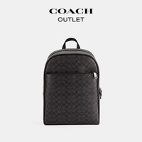 COACH 奥莱男士男包经典标志OWEN双肩包背包旅行通勤