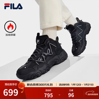 FILA 猫爪6代 冬季加绒版 女款老爹鞋运动鞋